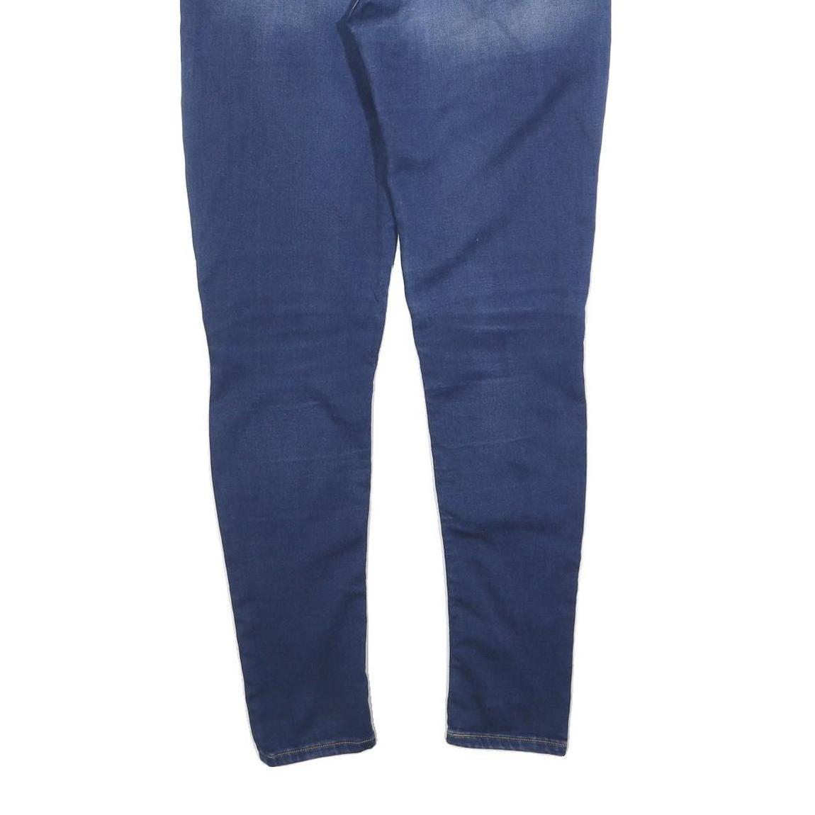 LEVI'S Womens Slim Blue Denim Light W28 L30 Skinny Zip Jeans