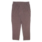 NEWPORT Womens Trousers Purple Relaxed Tapered W32 L27