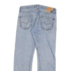 LEVI'S 501 Mens Jeans Blue Regular Straight Denim Light W32 L30 Classic Fit