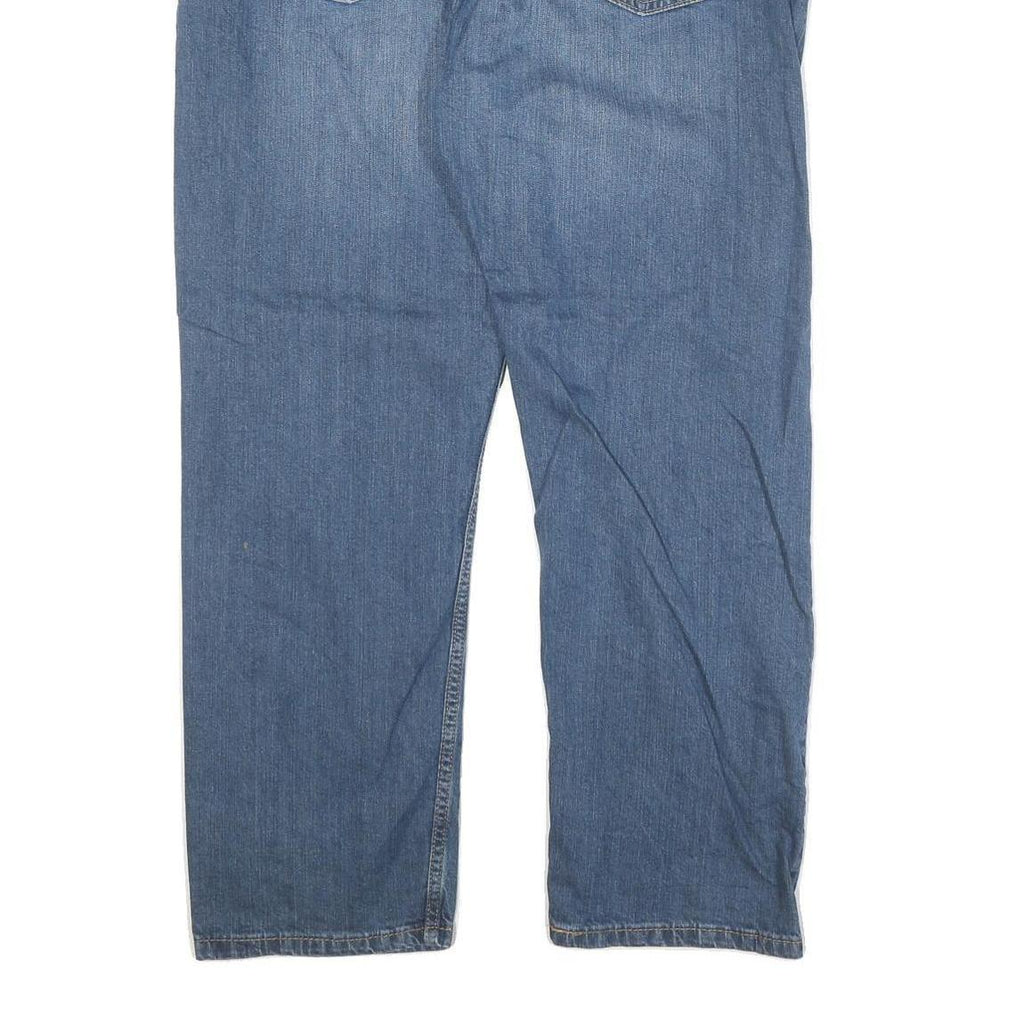 LEVI'S 505 Mens Regular Fit Straight Denim Medium Wash W40 L30 Classic Zip Jeans