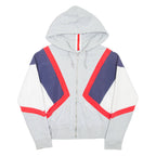 CHAMPION REVERSE WEAVE Womens Grey Hoodie Full Zip S