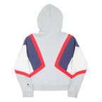 CHAMPION REVERSE WEAVE Womens Grey Hoodie Full Zip S