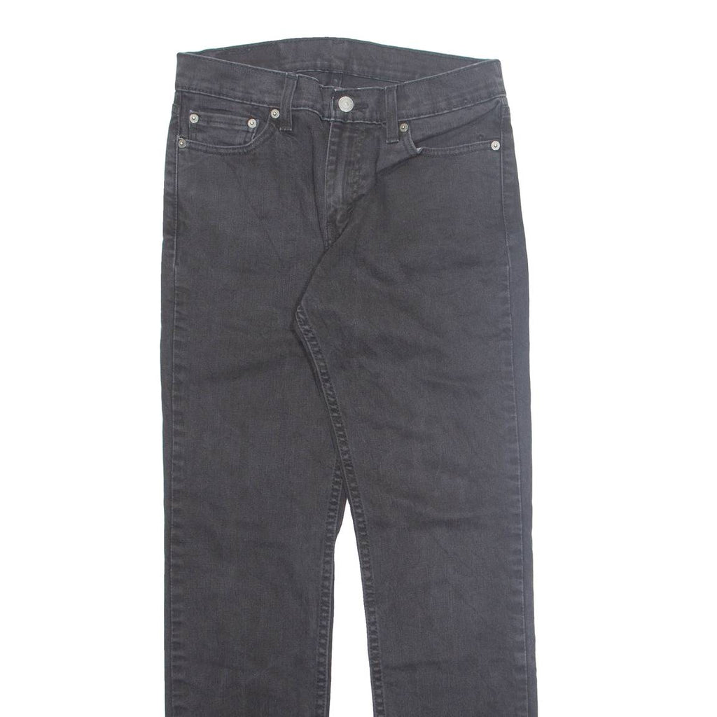 LEVI'S 511 Jeans Mens Black Slim Straight W29 L32