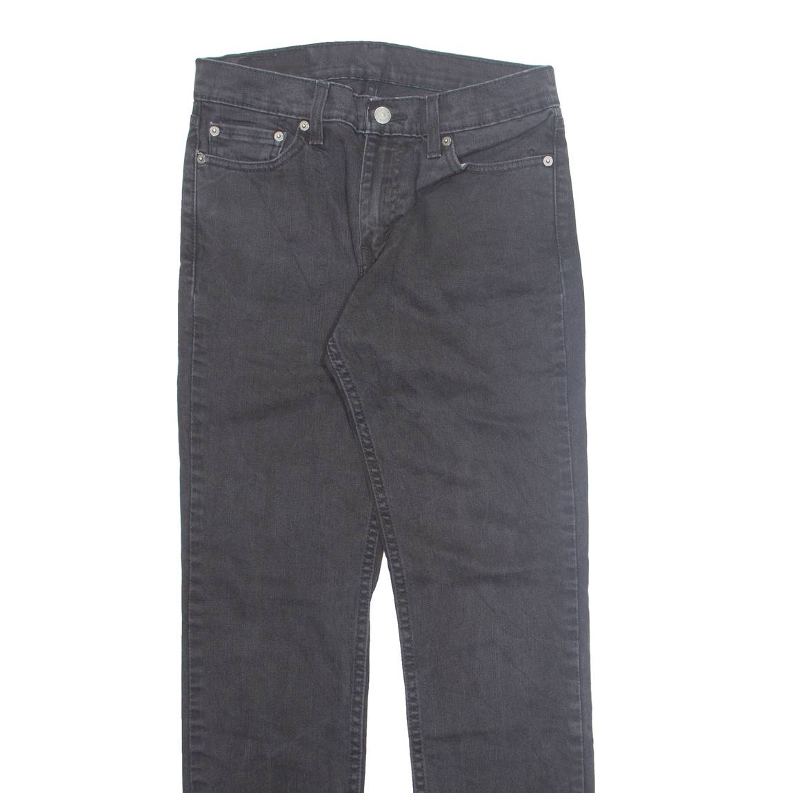 LEVI'S 511 Jeans Mens Black Slim Straight W29 L32