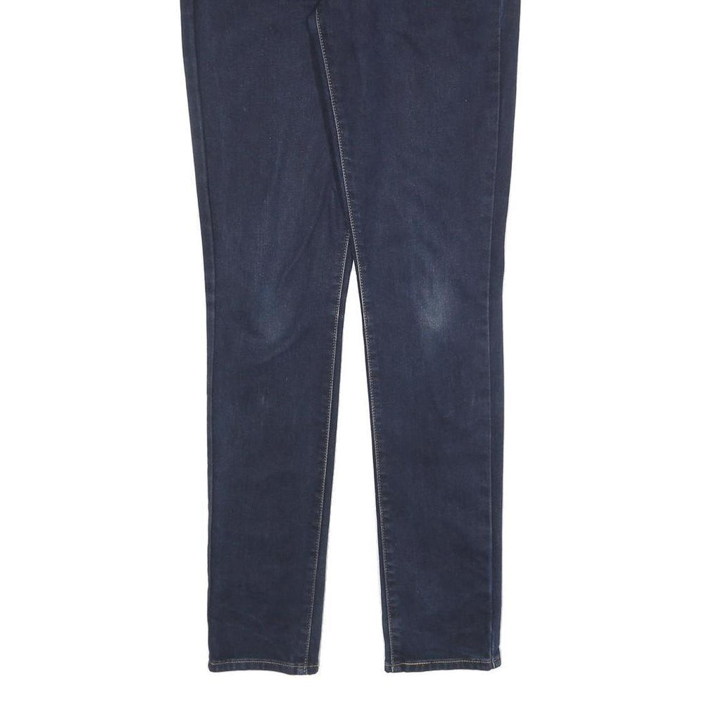 LEVI'S Womens Slim Fit Skinny Denim Jeans Blue W28 L32 Classic Cotton Blend Zip