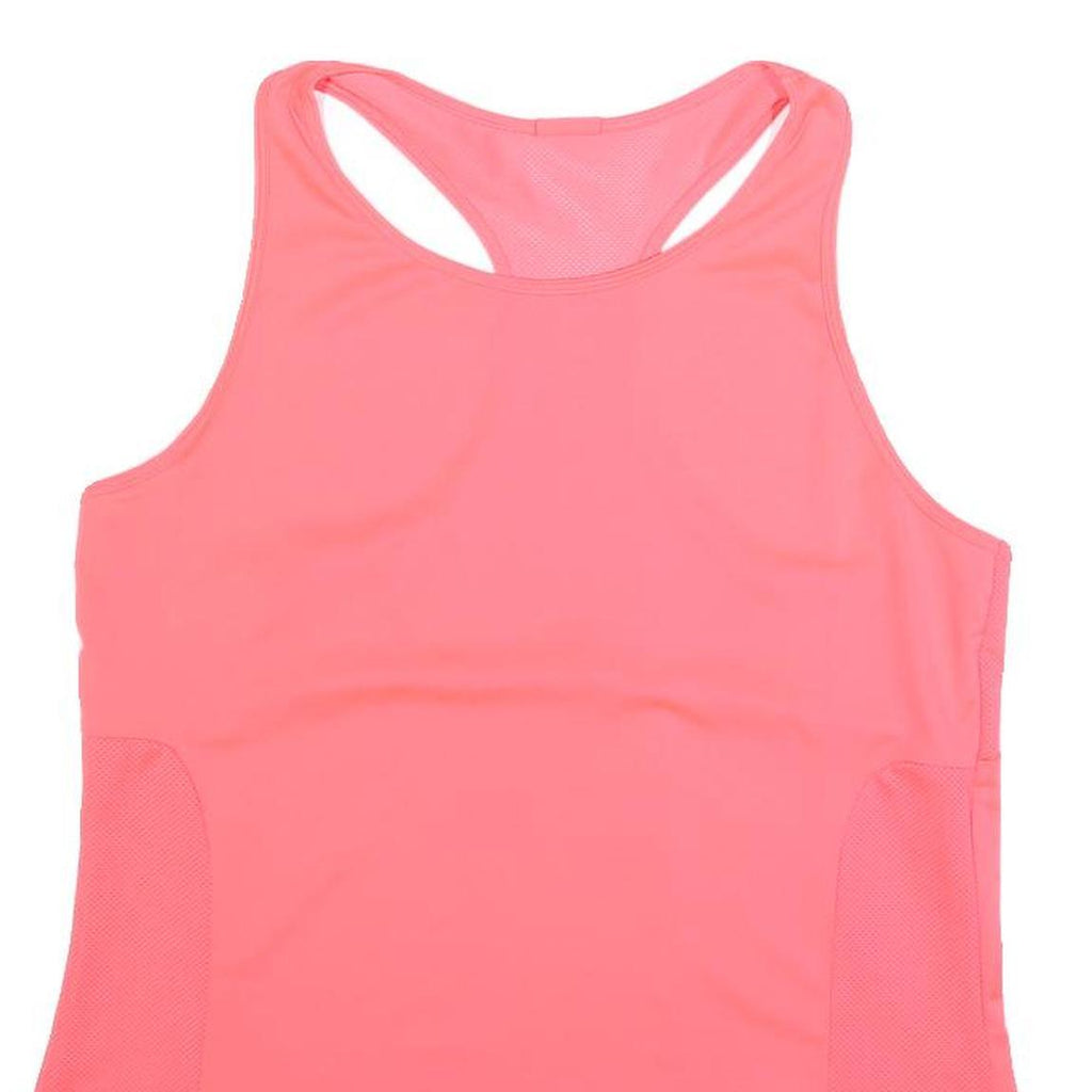 DOMYOS Womens Pink Sports T-Shirt M Sleeveless Racerback Performance Gym Top