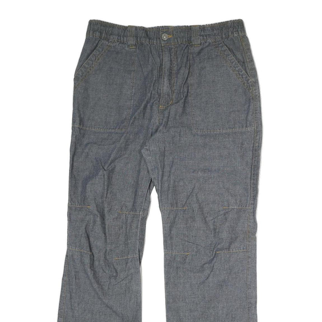 BASIC HOUSE Mens Jeans Blue Regular Straight Denim W34 L30 Vintage Style