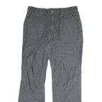 BASIC HOUSE Mens Jeans Blue Regular Straight Denim W34 L30 Vintage Style