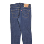 LEVI'S 511 Slim Mens Jeans Blue Slim Skinny Denim Dark W32 L32 Classic Zip