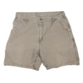 CARHARTT Mens Shorts Beige Casual Plain M W34 Workwear Durable Cotton