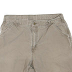 CARHARTT Mens Shorts Beige Casual Plain M W34 Workwear Durable Cotton