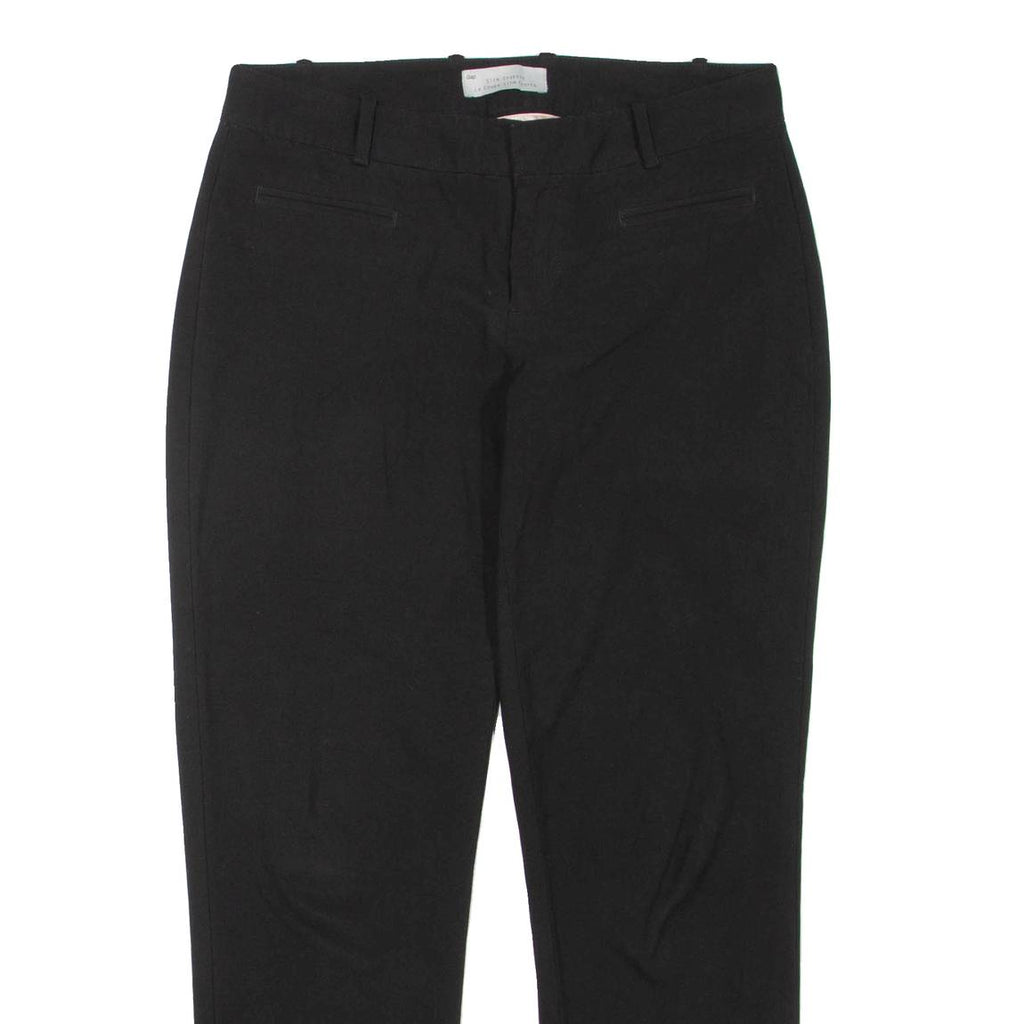 GAP Cropped Womens Trousers Black Slim Tapered W28 L27