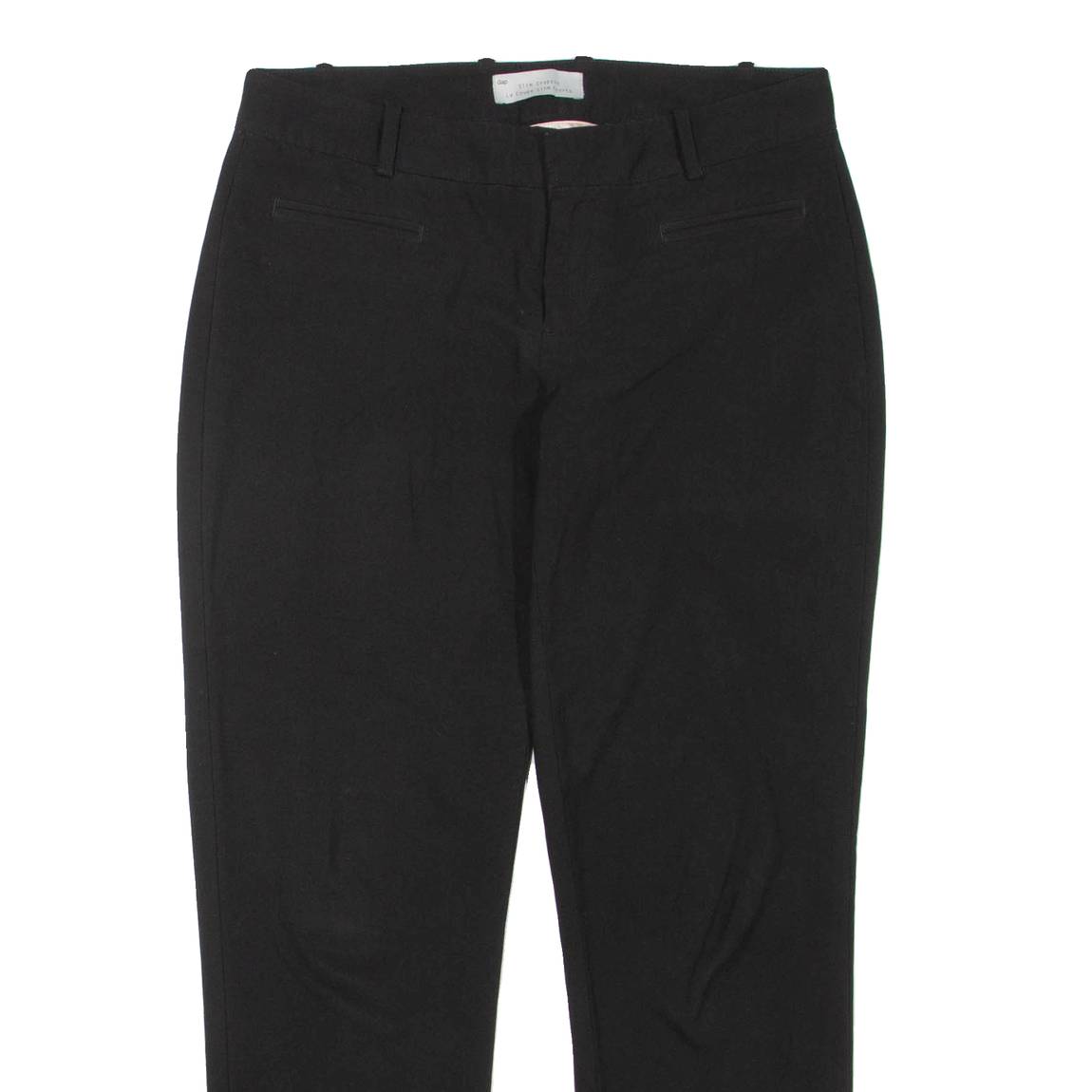 GAP Cropped Womens Trousers Black Slim Tapered W28 L27