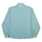 SOMMERMANN Womens Plain Shirt Green Long Sleeve M