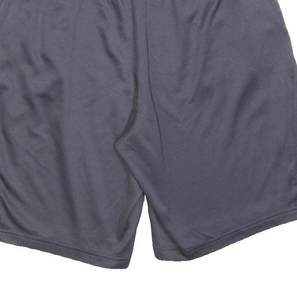 REEBOK Mens Shorts Grey Casual M W28 Lightweight Polyester Pockets