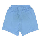 NIKE Mens Shorts Blue Casual M W26 Football Crest Embroidered Logo
