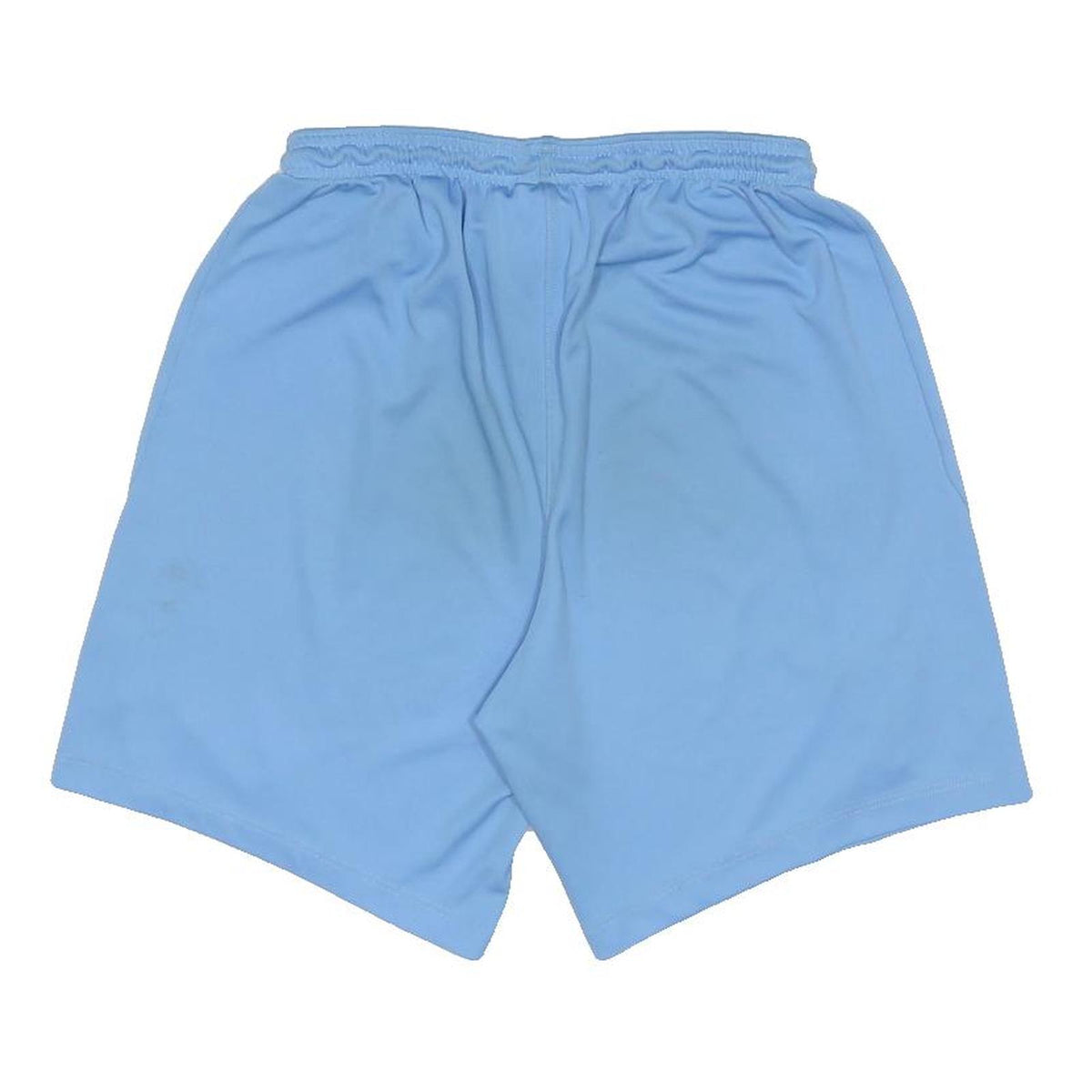 NIKE Mens Shorts Blue Casual M W26 Football Crest Embroidered Logo