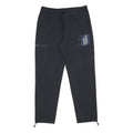AIR JORDAN Mens Joggers Black Relaxed Tapered M W32 L29 Drawstring Zip Pockets