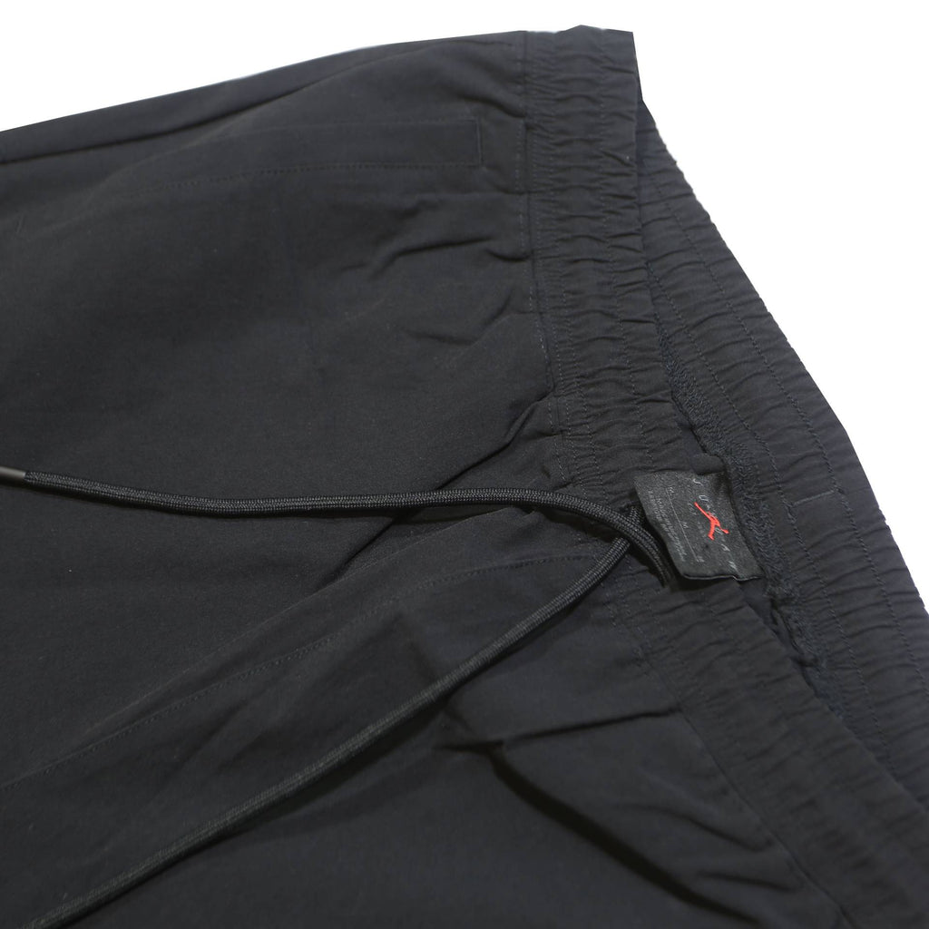 AIR JORDAN Mens Joggers Black Relaxed Tapered M W32 L29 Drawstring Zip Pockets
