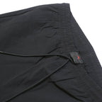 AIR JORDAN Mens Joggers Black Relaxed Tapered M W32 L29 Drawstring Zip Pockets