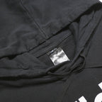 ADIDAS Mens Black Hoodie 2XL Cotton Blend Pullover Sportswear Sweatshirt