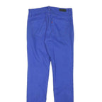 LEVI'S Womens Jeans Blue Slim Skinny Denim W27 L31 Stretch Zip Closure