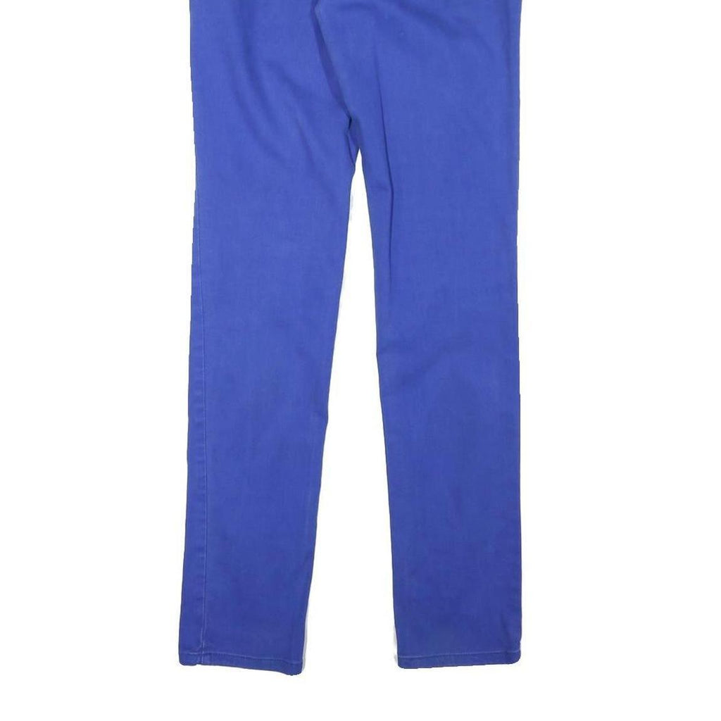 LEVI'S Womens Jeans Blue Slim Skinny Denim W27 L31 Stretch Zip Closure