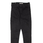 LEVI'S Mile High BIG E Womens Jeans Black Slim Skinny W26 L28
