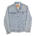LEVI'S Mens Blue Denim Button Cotton Jacket M Classic Casual Outerwear