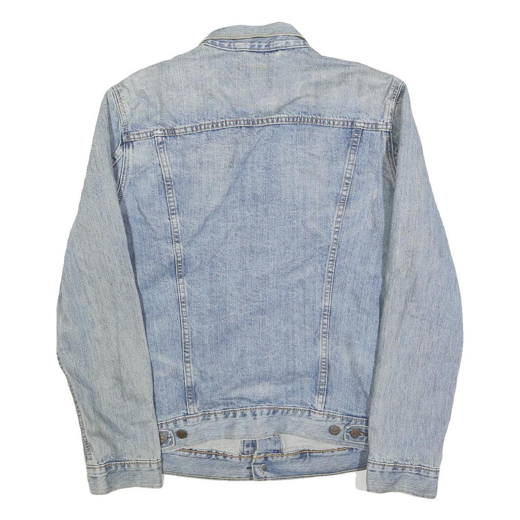 LEVI'S Mens Blue Denim Button Cotton Jacket M Classic Casual Outerwear