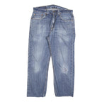 LEVI'S 505 Mens Jeans Blue Regular Straight Denim Medium W33 L24 Classic Zip
