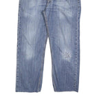 LEVI'S 505 Mens Jeans Blue Regular Straight Denim Medium W33 L24 Classic Zip