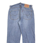 LEVI'S 505 Mens Jeans Blue Regular Straight Denim Medium W33 L24 Classic Zip