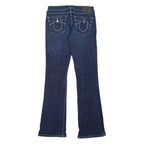 TRUE RELIGION Becca Womens Jeans Blue Regular Bootcut Stone Wash W26 L29