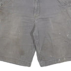 CARHARTT Mens Shorts Grey Casual Relaxed Fit M W30 Workwear Utility Cotton Blend