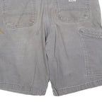 CARHARTT Mens Shorts Grey Casual Relaxed Fit M W30 Workwear Utility Cotton Blend