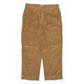 SCANDIA WOODS Mens Corduroy Trousers Beige Relaxed Straight W34 L28