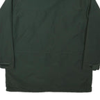 WOOLRICH Mens Green Jacket L Polyester Blend Zip Plain Outdoor Casual