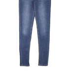 LEVI'S Womens Slim Blue Denim Jeans Zip W24 L28 Classic Fit Stretch