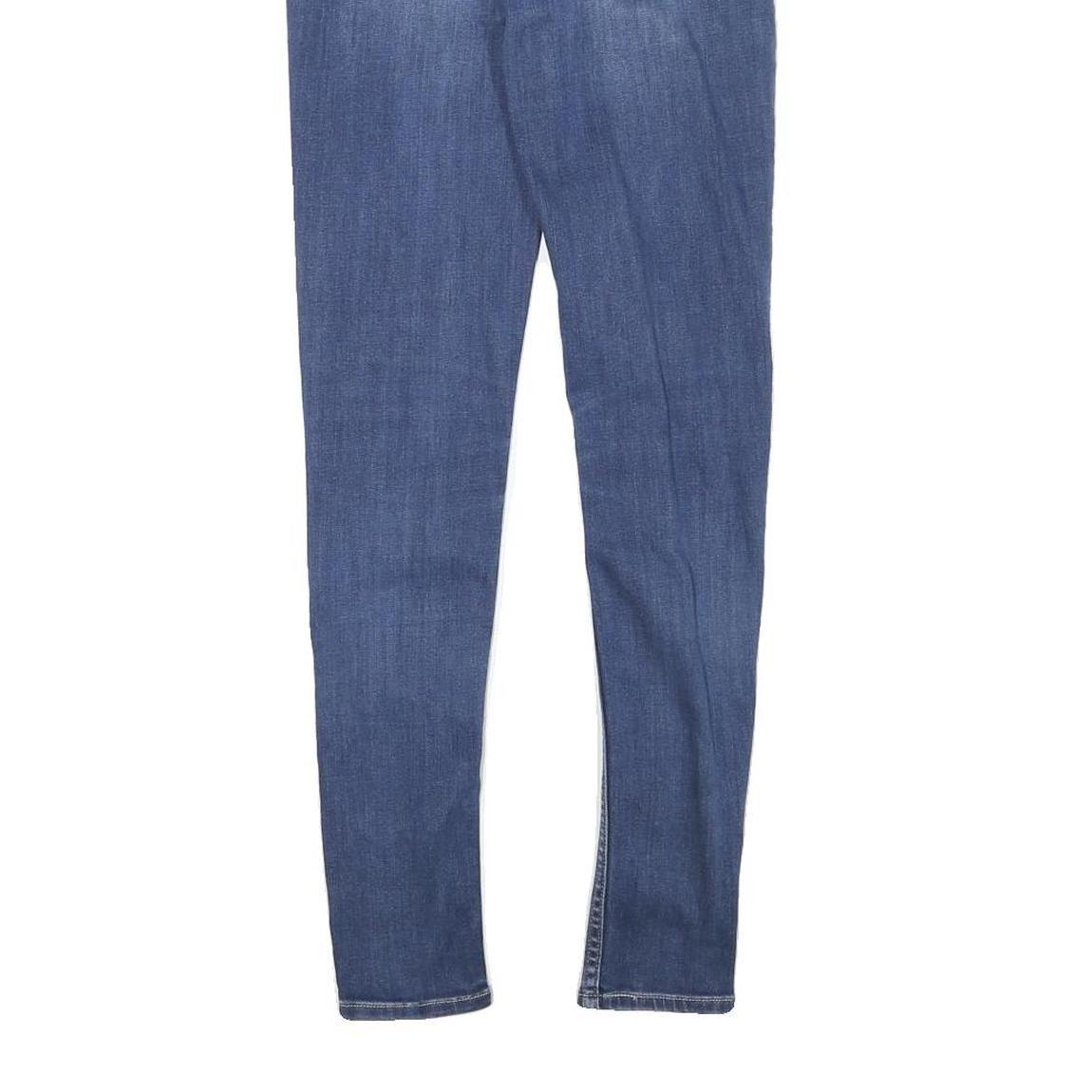 LEVI'S Womens Slim Blue Denim Jeans Zip W24 L28 Classic Fit Stretch