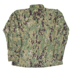 U.s.navy Robinson Womens Shirt Green Camouflage Long Sleeve M