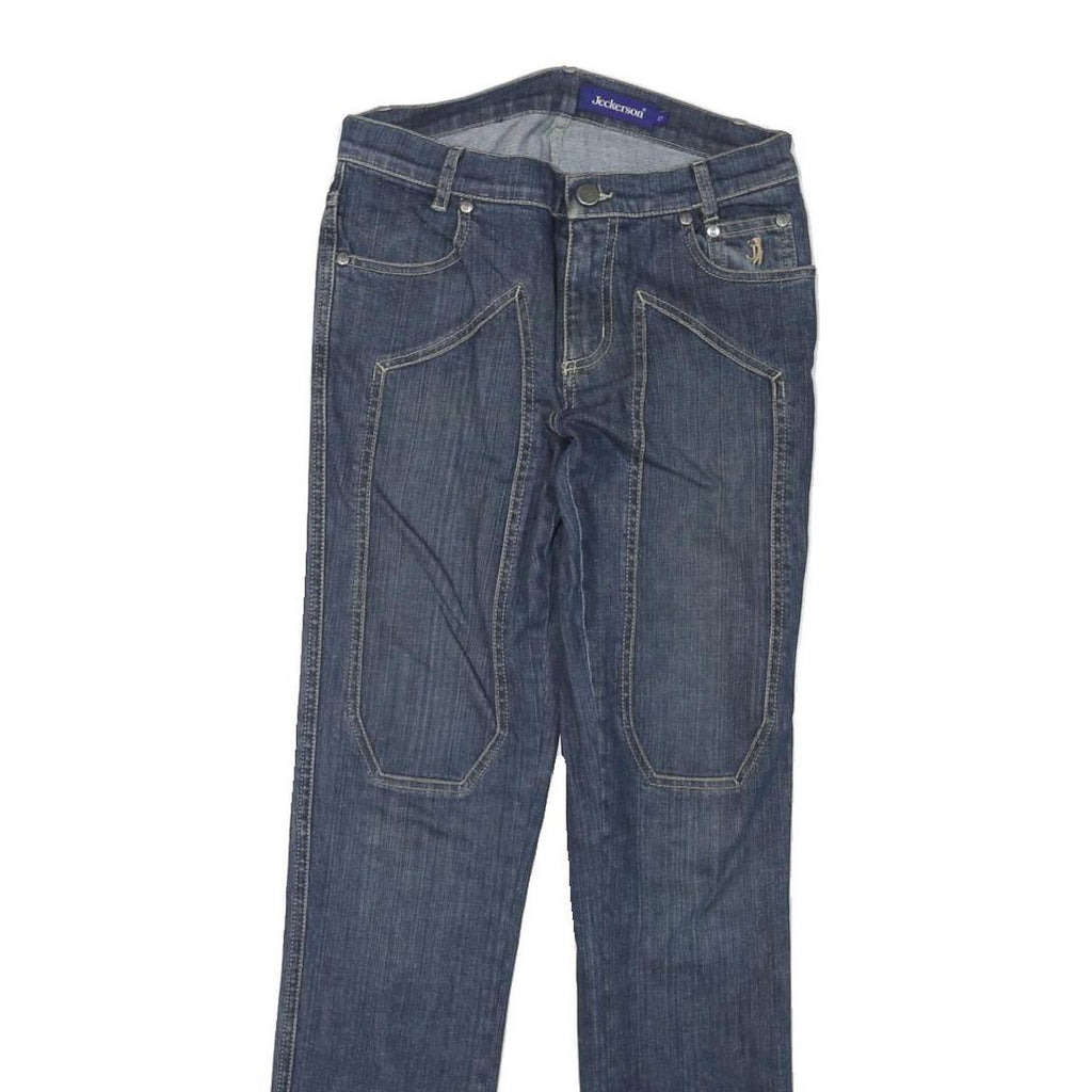 JECKERSON Womens Jeans Blue Slim Skinny Denim W27 L30 Stylish Casual Wear