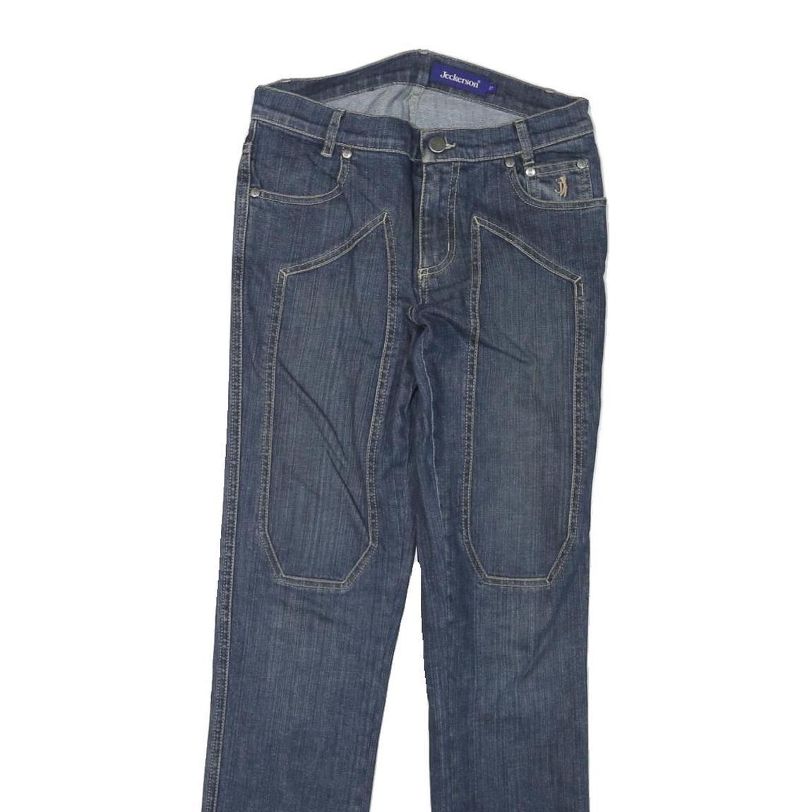 JECKERSON Womens Jeans Blue Slim Skinny Denim W27 L30 Stylish Casual Wear