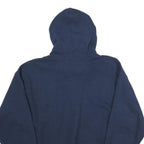 GILDAN Mens Navy Blue Thundering Herd Cotton Pullover Hoodie M Athletic