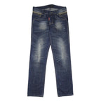 DSQUARED2 Mens Blue Regular Straight Denim Cotton Medium W32 L33 Button Closure