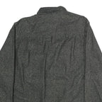 FREEDOM FOUNDRY Mens Black Cotton Shirt XL Button Front Casual Workwear