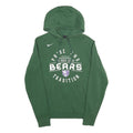 NIKE Mens Green San Marcos Academy Bears Hoodie S Printed Sports Sweatshirt