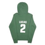 NIKE Mens Green San Marcos Academy Bears Hoodie S Printed Sports Sweatshirt