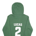 NIKE Mens Green San Marcos Academy Bears Hoodie S Printed Sports Sweatshirt