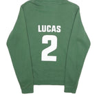 NIKE Mens Green San Marcos Academy Bears Hoodie S Printed Sports Sweatshirt
